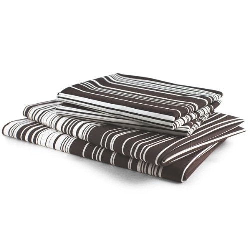 Inhabit Living Counterbalance - Chocolate, Sheet Set, Full