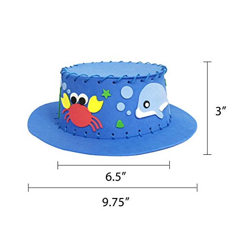 Wrapables DIY Party Top Hat (Set of 3)
