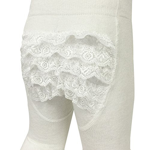 Wrapables Cotton Rhumba Tights for Baby Toddlers (Set of 2)