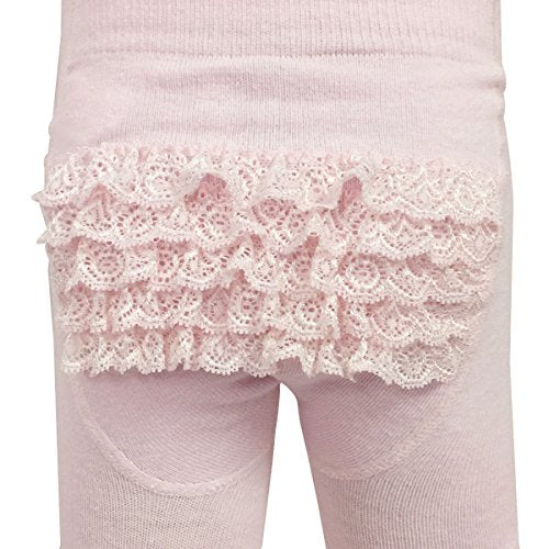 Wrapables Cotton Rhumba Tights for Baby Toddlers (Set of 2)