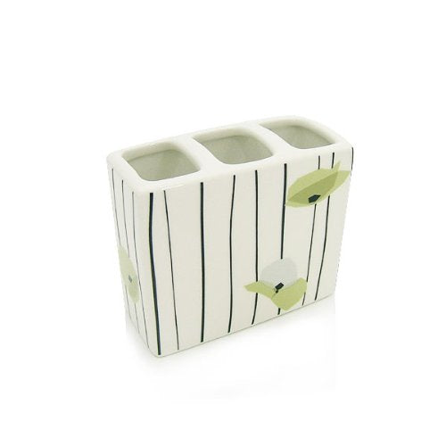 Khaki Poppies Bath Ensemble