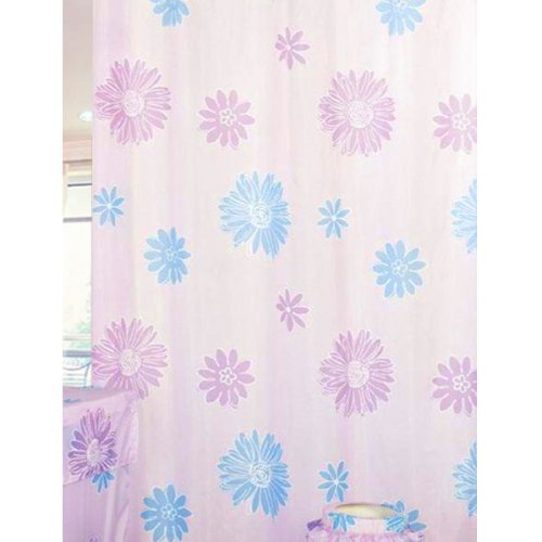 Floral Print Shower Curtain