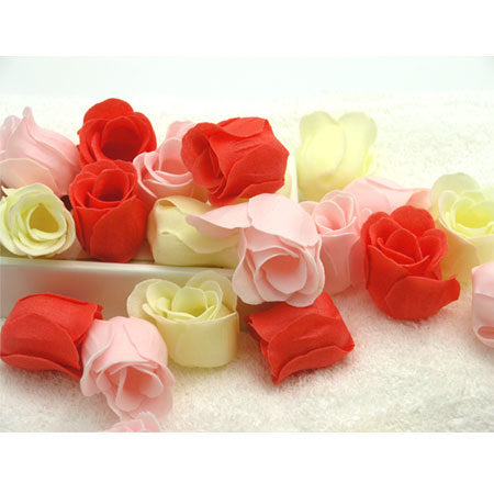 Wrapables Scented Rose Soaps (Set of 12)