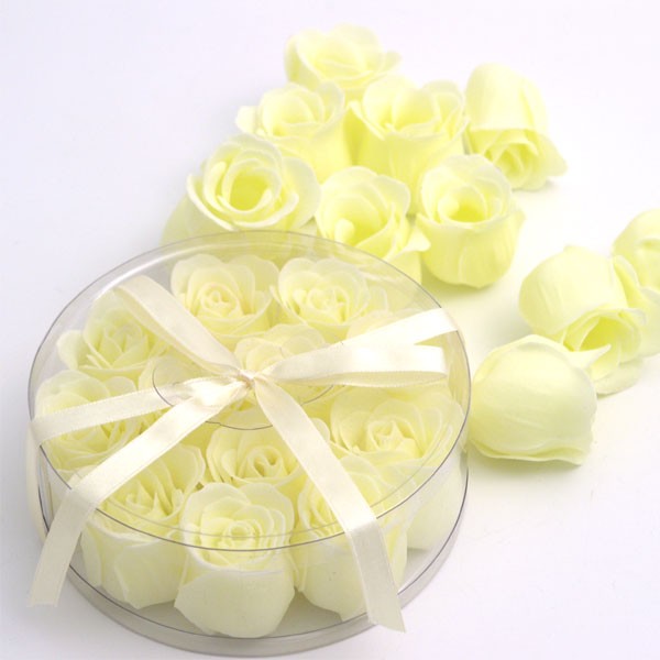 Wrapables Scented Rose Soaps (Set of 12)