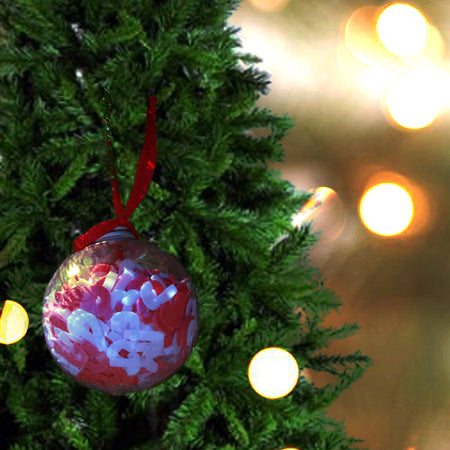 Holiday Bath Confetti Ornaments (set of 3)