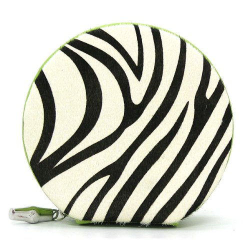 Travel Jewelry Case - Pony Hair Zebra