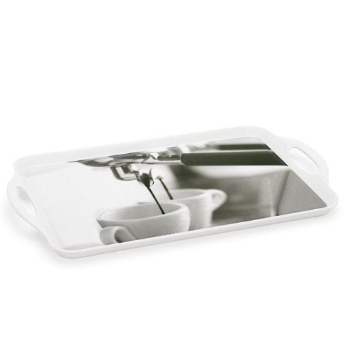 Bistro Melamine Serving Tray - Espresso (set of 2)