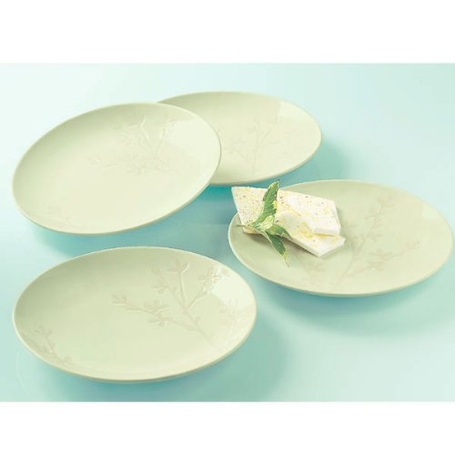 Spring Bloom & Vines Appetizer Plates (set of 4)