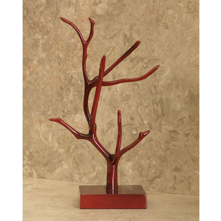 Petite Magnolia Jewelry Tree - Red