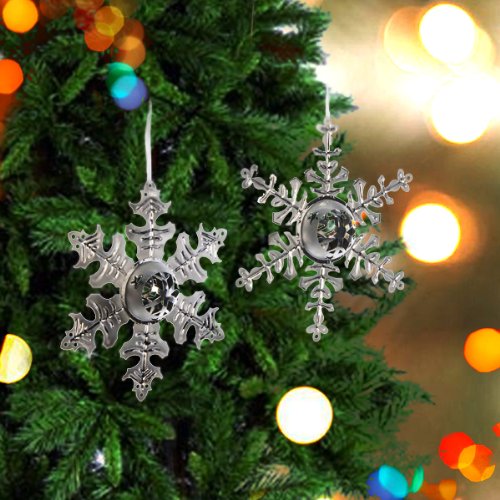 Snowflake Ornaments (set of 2)