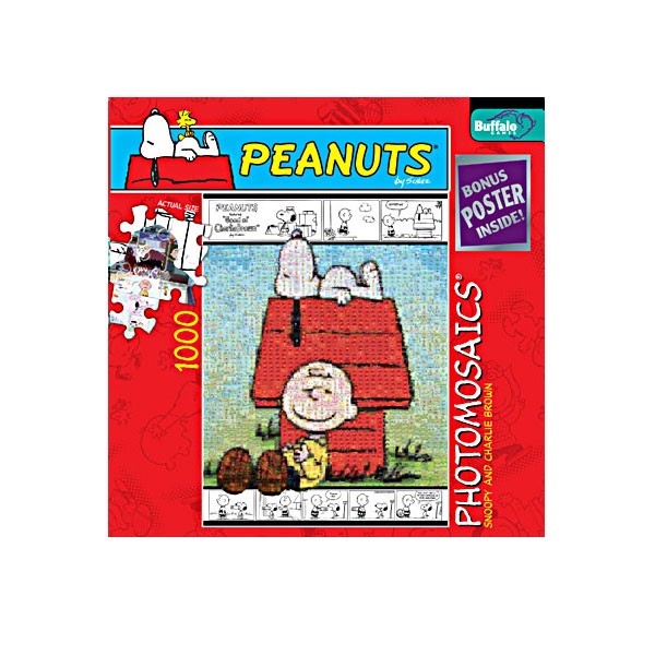 PEANUTS Photomosaics 1000pc Puzzle