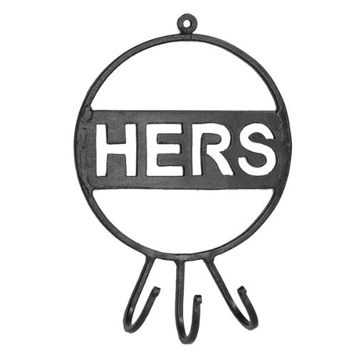 His & Hers Triple Hooks