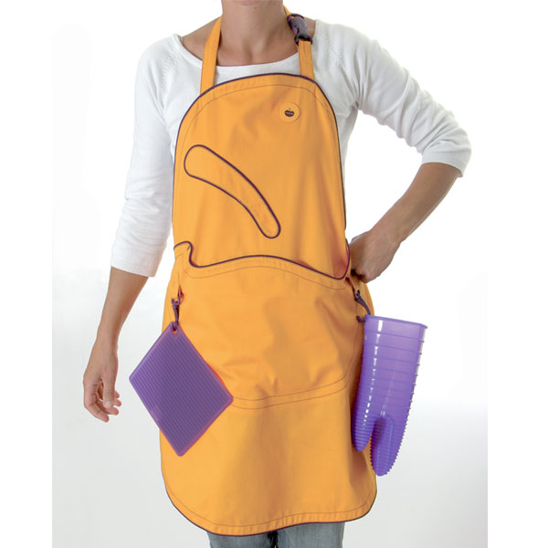 Orka Mustard Clip Lock Apron