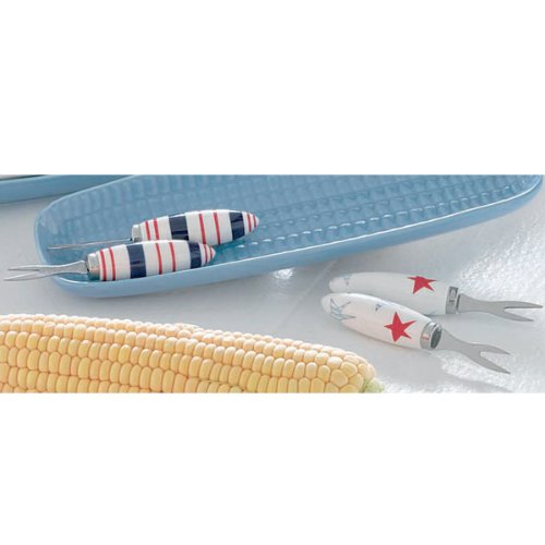 Stars & Stripes Corn Picks (set of 4)