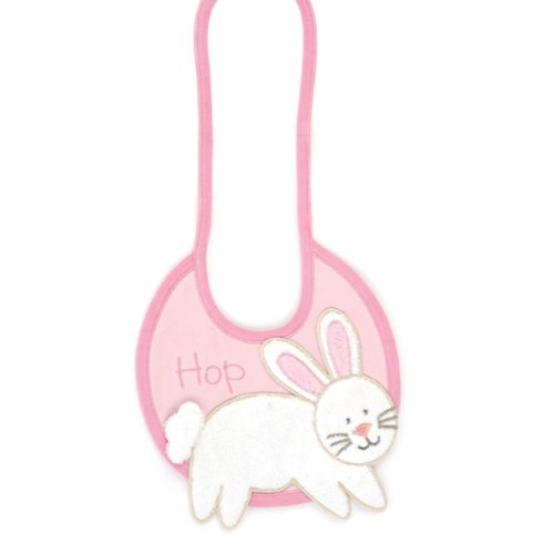 Farm Animal Bib - Fuzzy Bunny