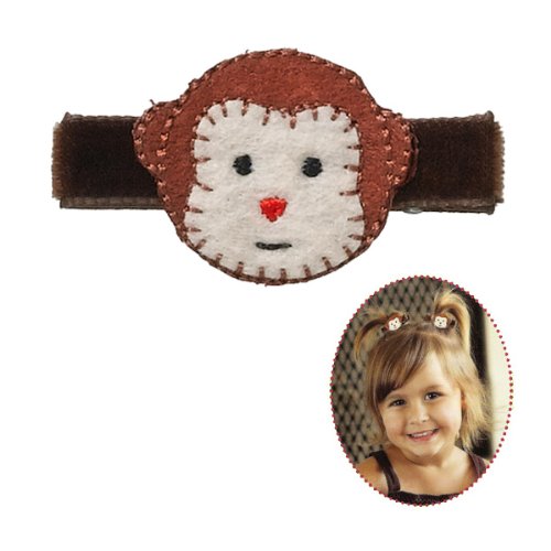Fun Animal No Slippy Hair Clips (set of 2)