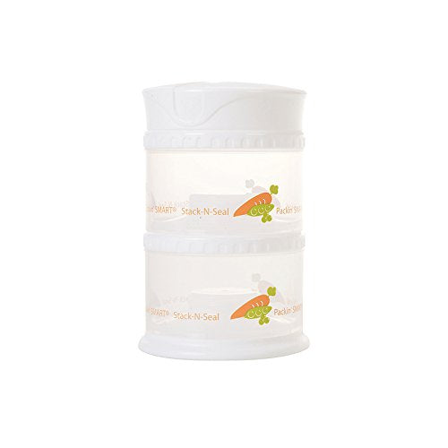 Innobaby Four Tier Stack N Seal Pattern Storage System, Vegetable