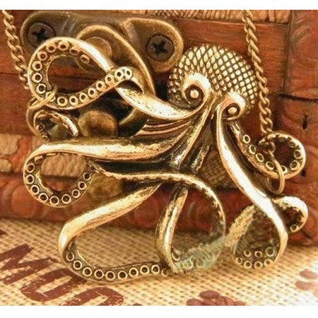 Pirates of the Caribbean Octopus Necklace