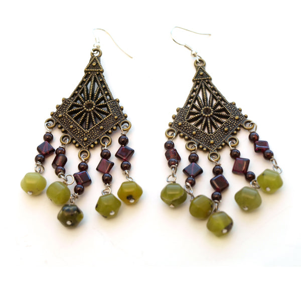 Vintage Chandelier Earrings