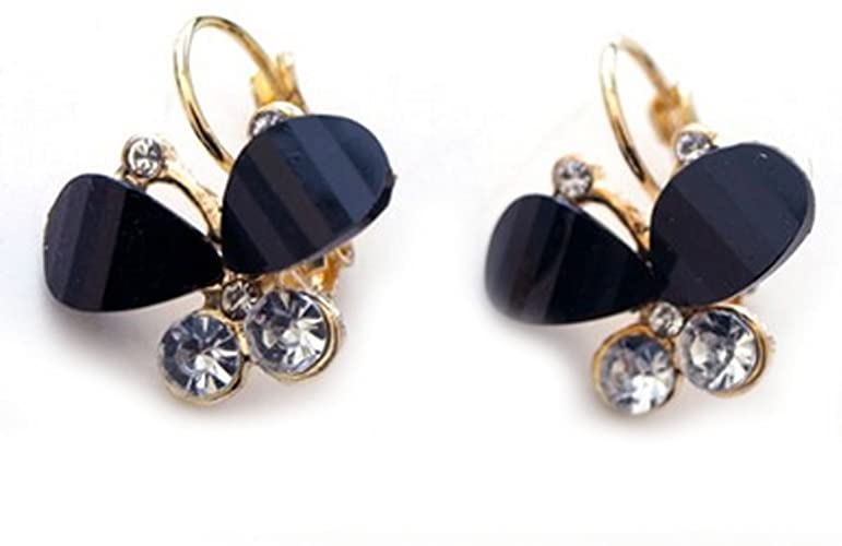Wrapables Crystal Butterfly Earrings