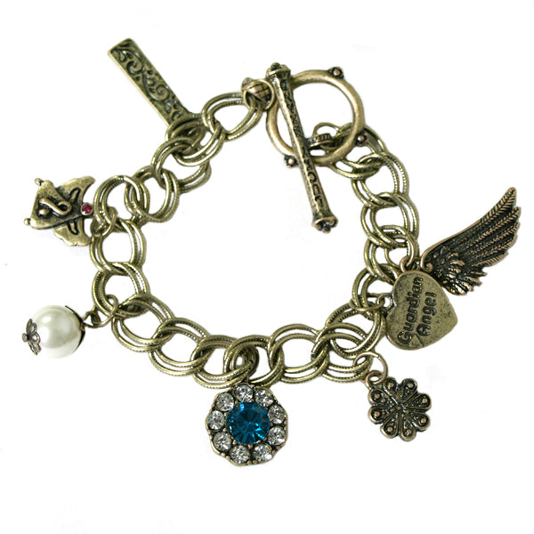 Juicy Couture Charm Bracelet w/ 6 Charms