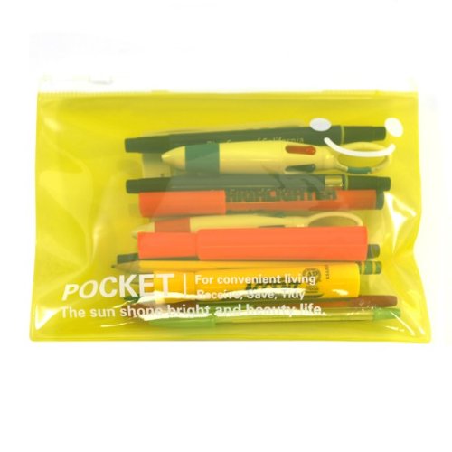 Vibrant Face Pencil Bag