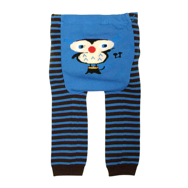 Wrapables Baby & Toddler Leggings, Owl and Stripes