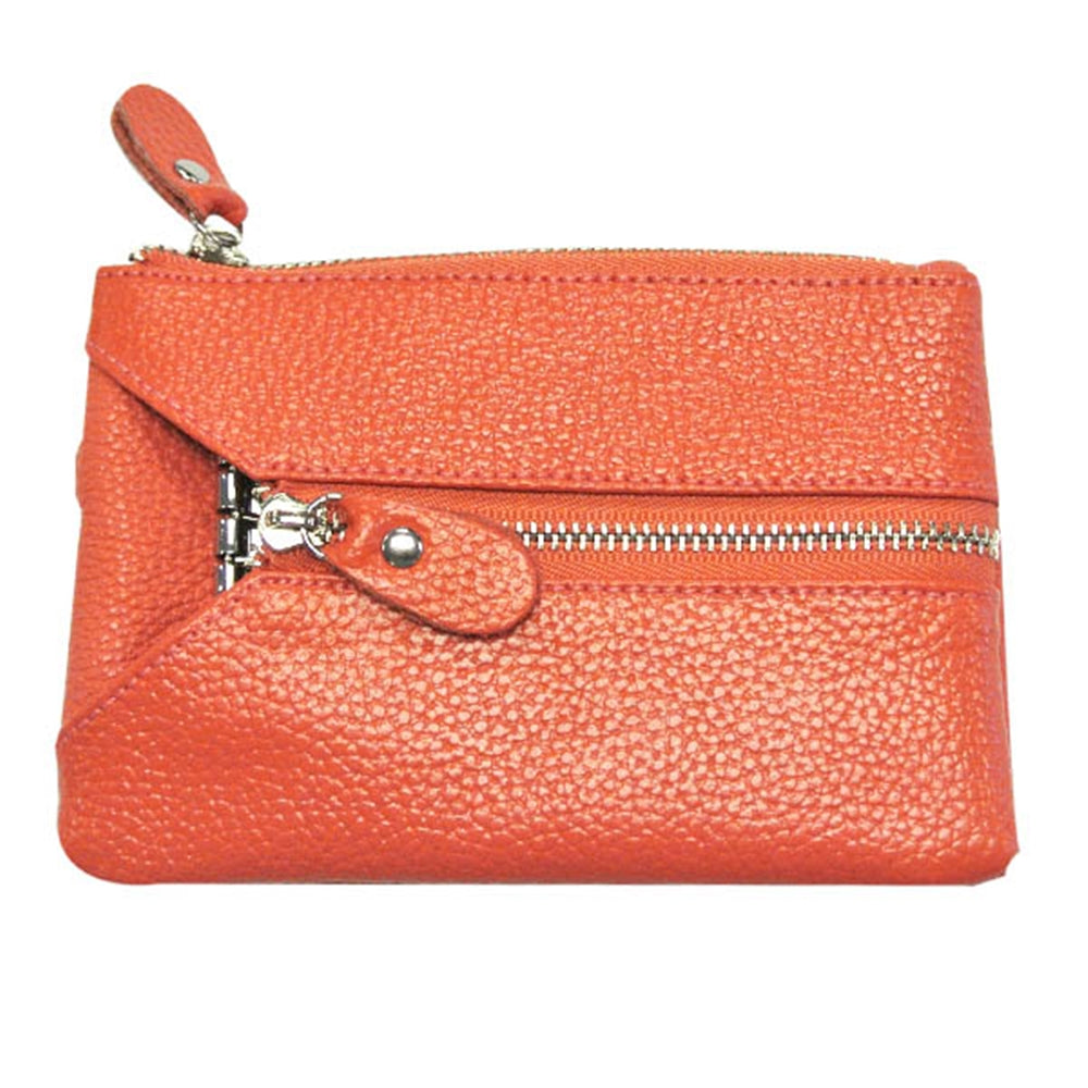 Colorful Genuine Leather Wristlet Wallet