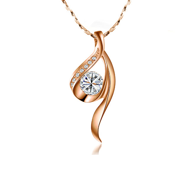 Wrapables True Elegance Crystal Necklace