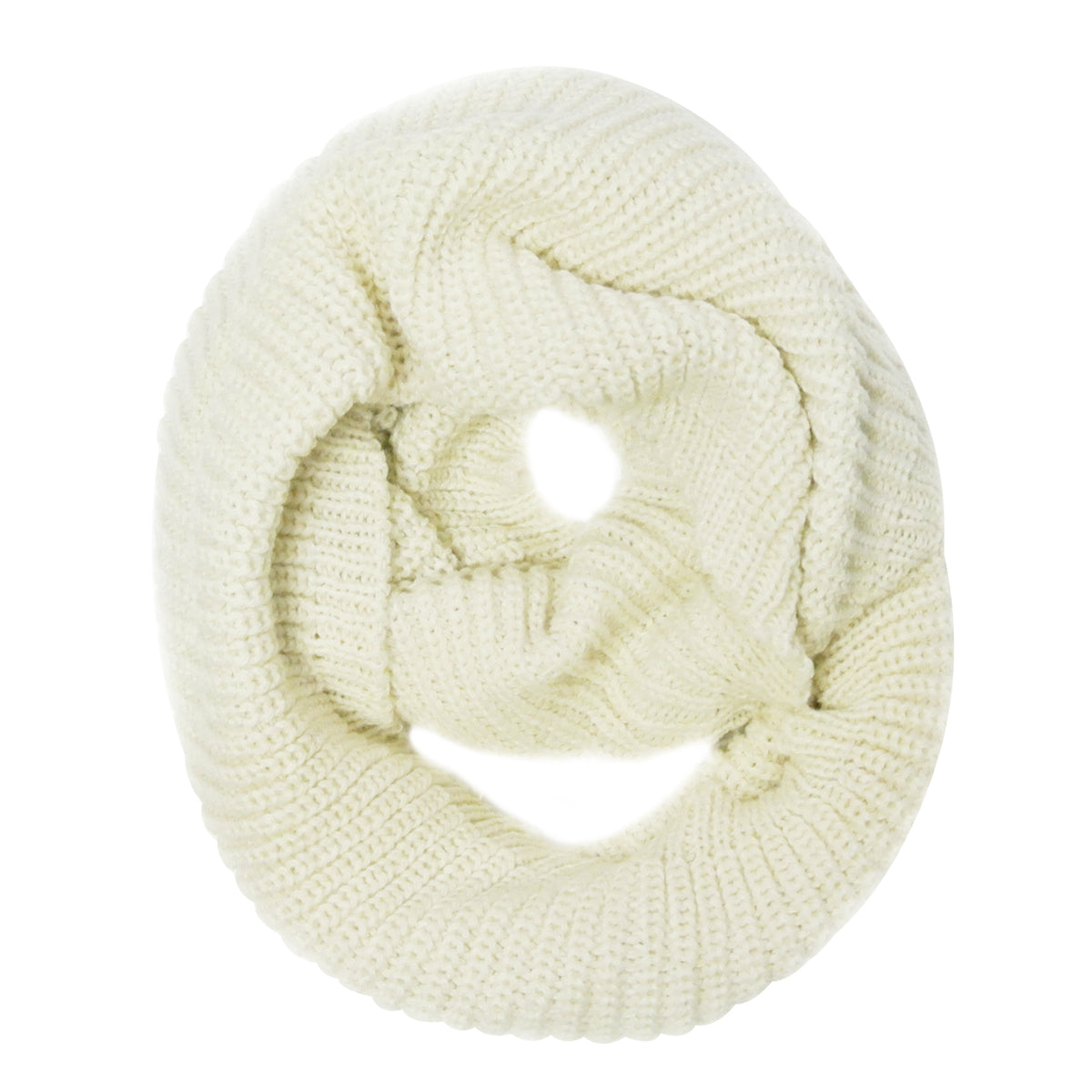Wrapables Thick Knitted Winter Warm Infinity Scarf