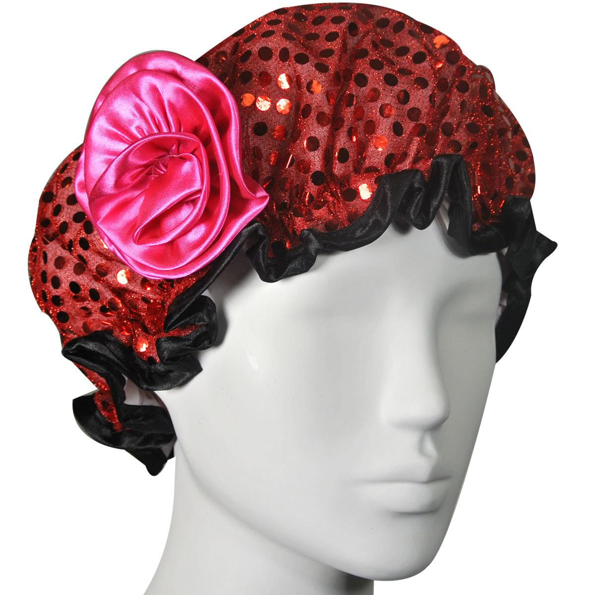 Wrapables Stylish Satin Shower Cap