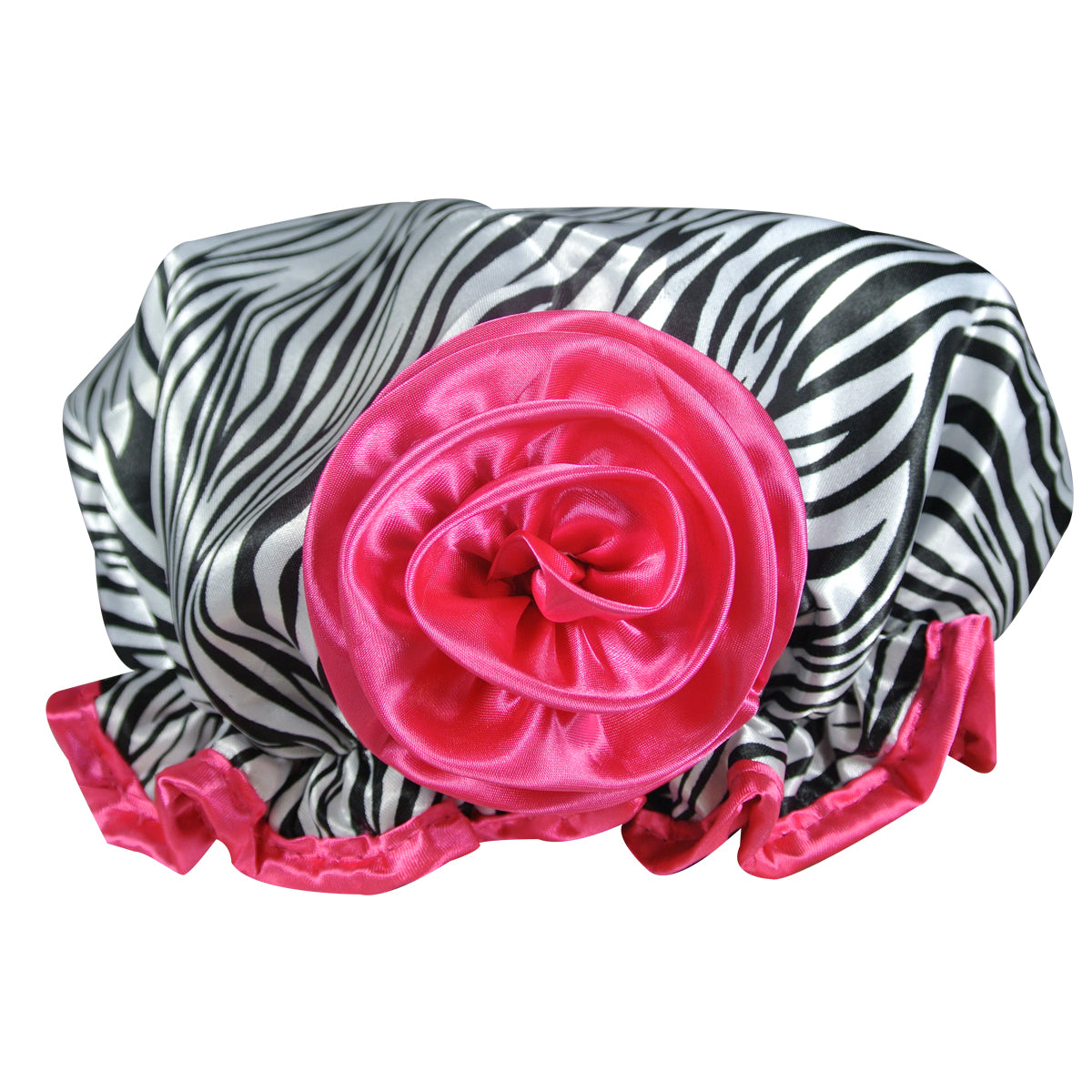 Wrapables Stylish Satin Shower Cap