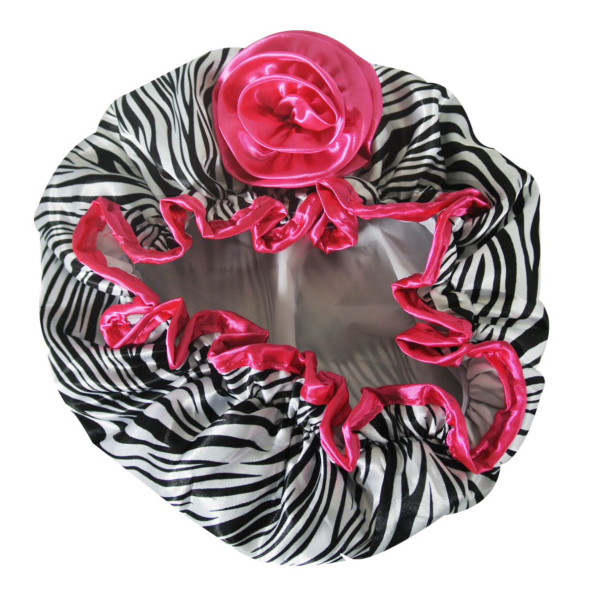 Wrapables Stylish Satin Shower Cap