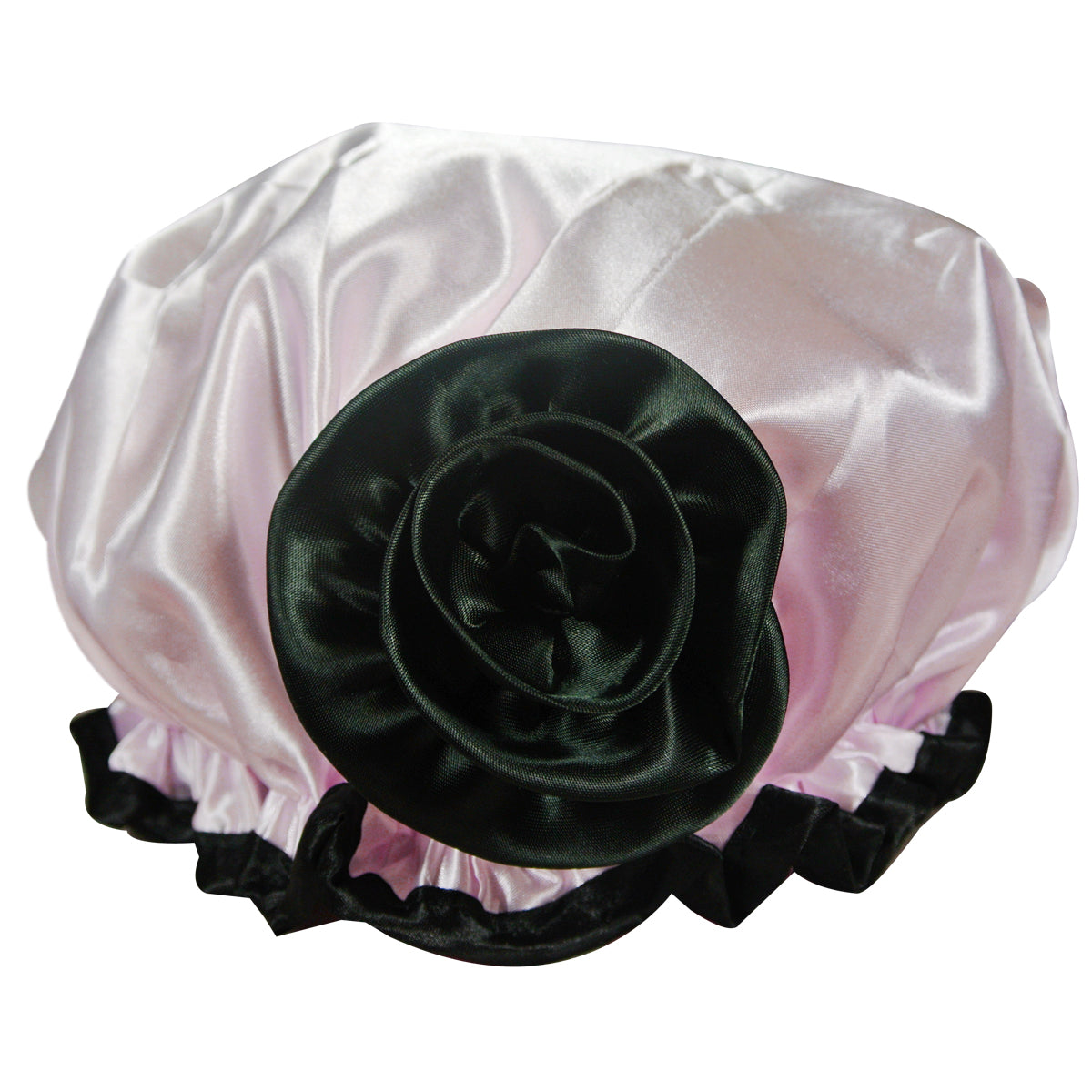 Wrapables Stylish Satin Shower Cap