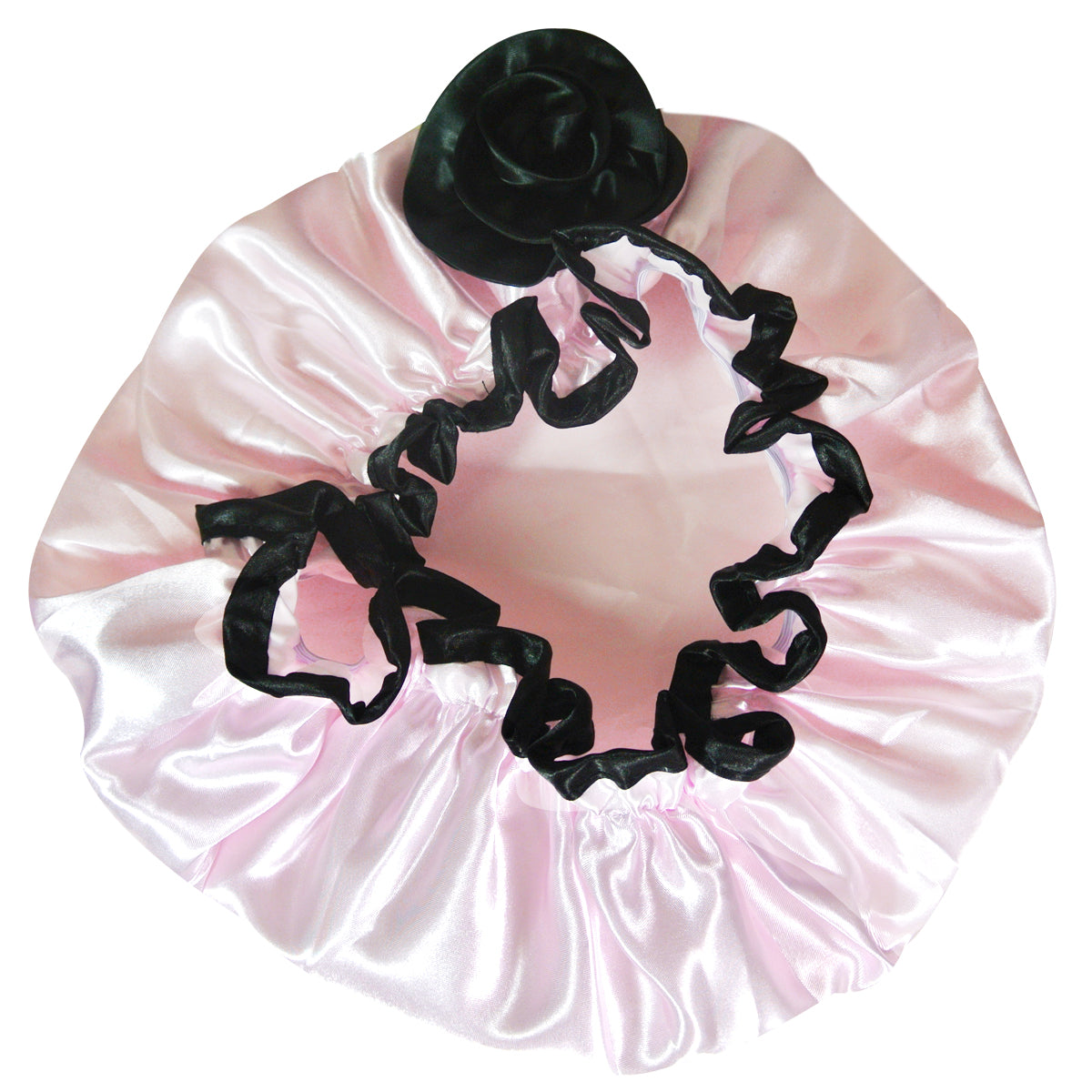 Wrapables Stylish Satin Shower Cap
