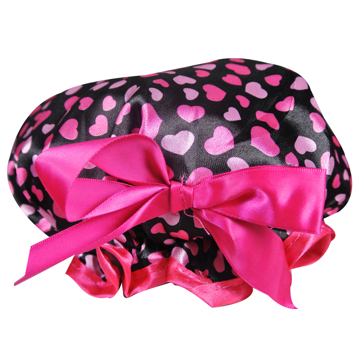 Wrapables Stylish Satin Shower Cap
