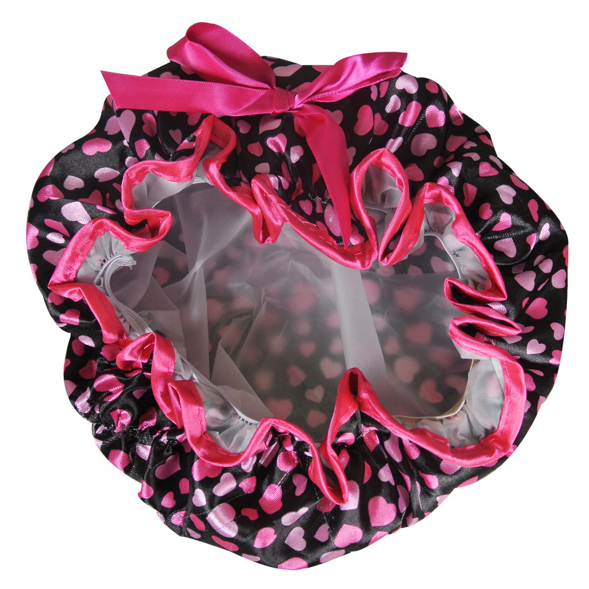 Wrapables Stylish Satin Shower Cap