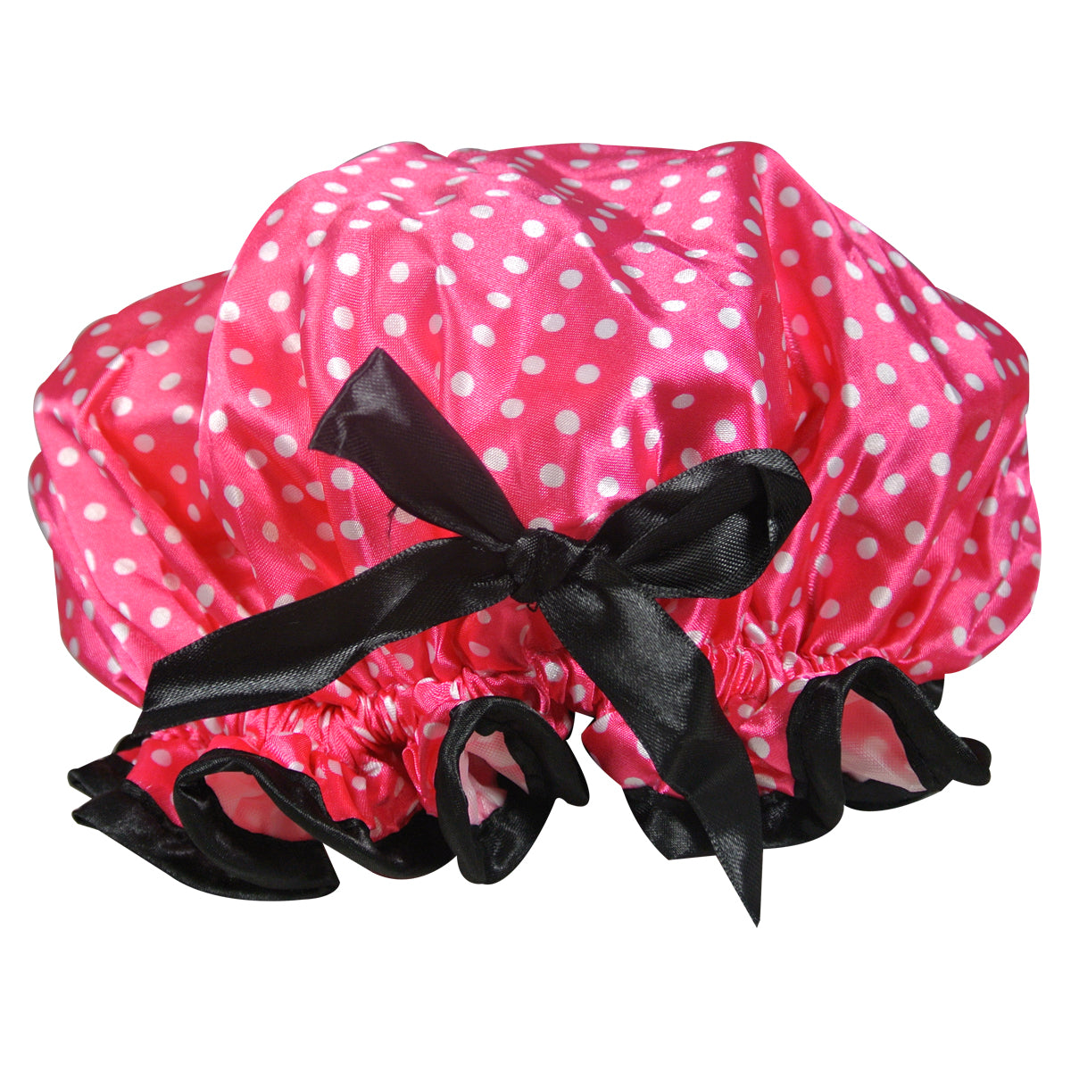 Wrapables Stylish Satin Shower Cap