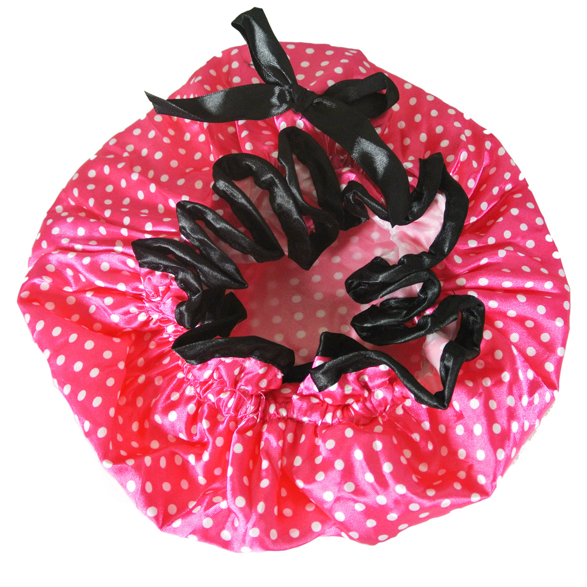 Wrapables Stylish Satin Shower Cap