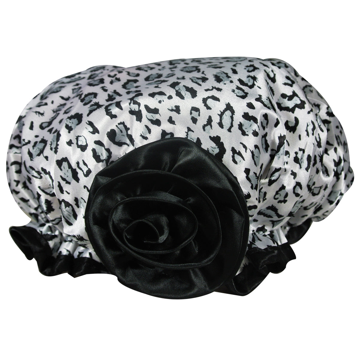 Wrapables Stylish Satin Shower Cap