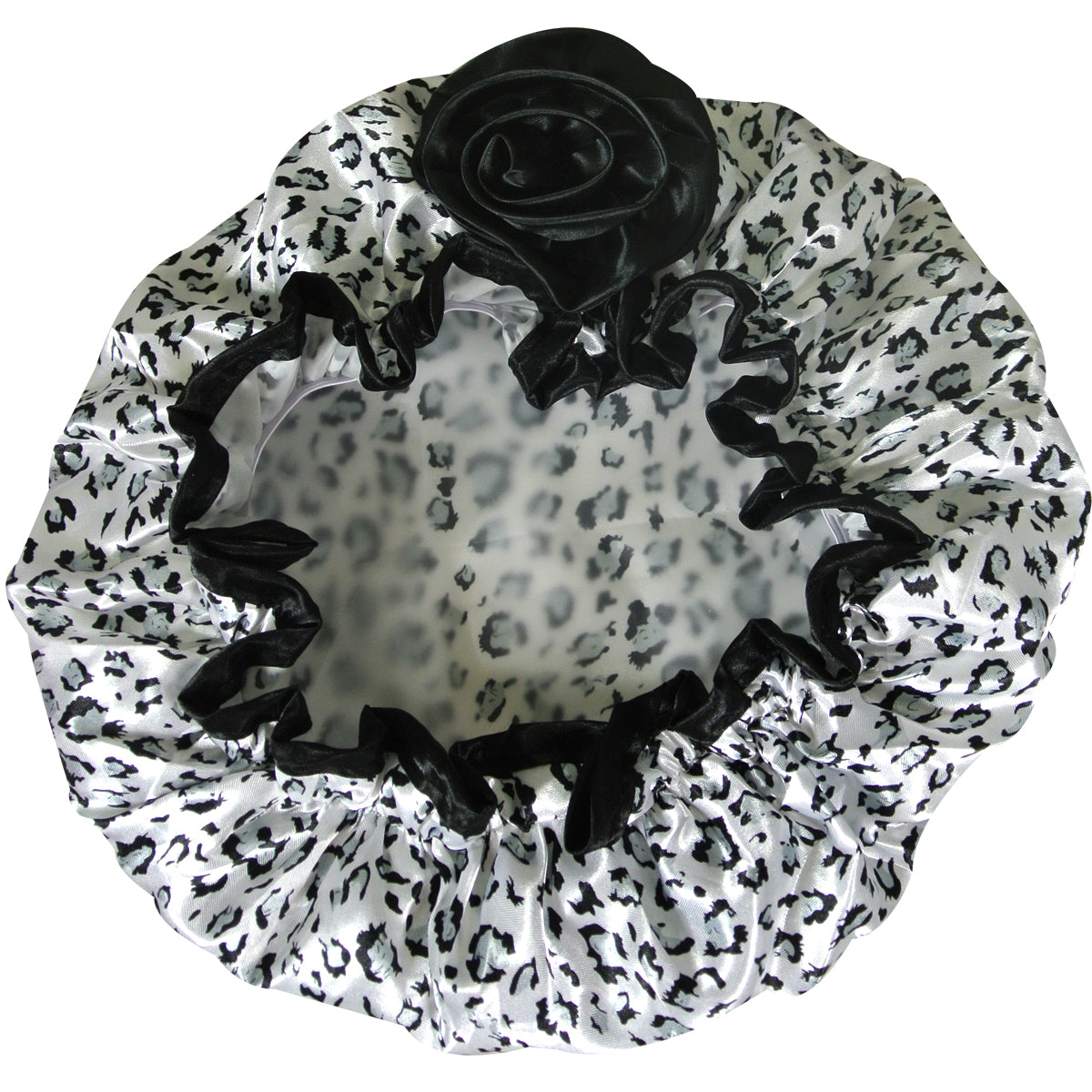 Wrapables Stylish Satin Shower Cap