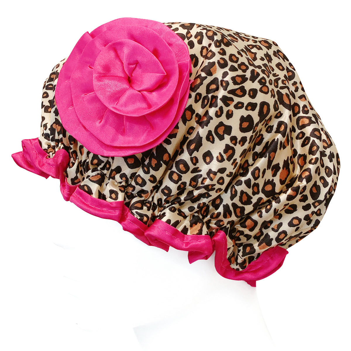 Wrapables Stylish Satin Shower Cap