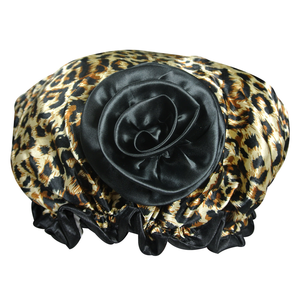 Wrapables Stylish Satin Shower Cap
