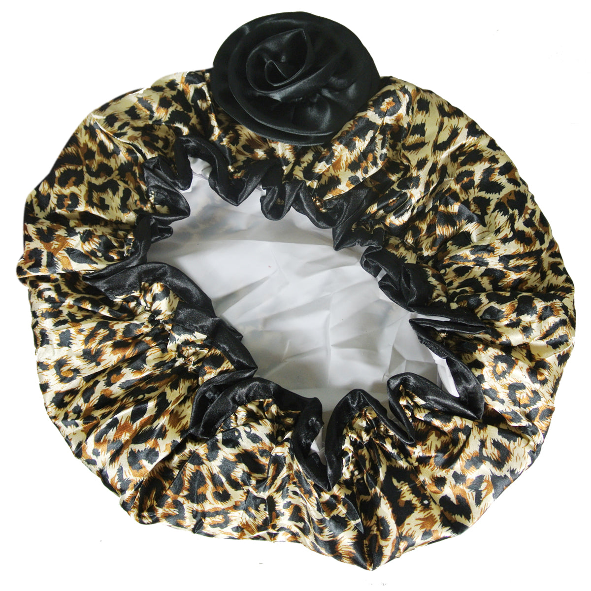 Wrapables Stylish Satin Shower Cap