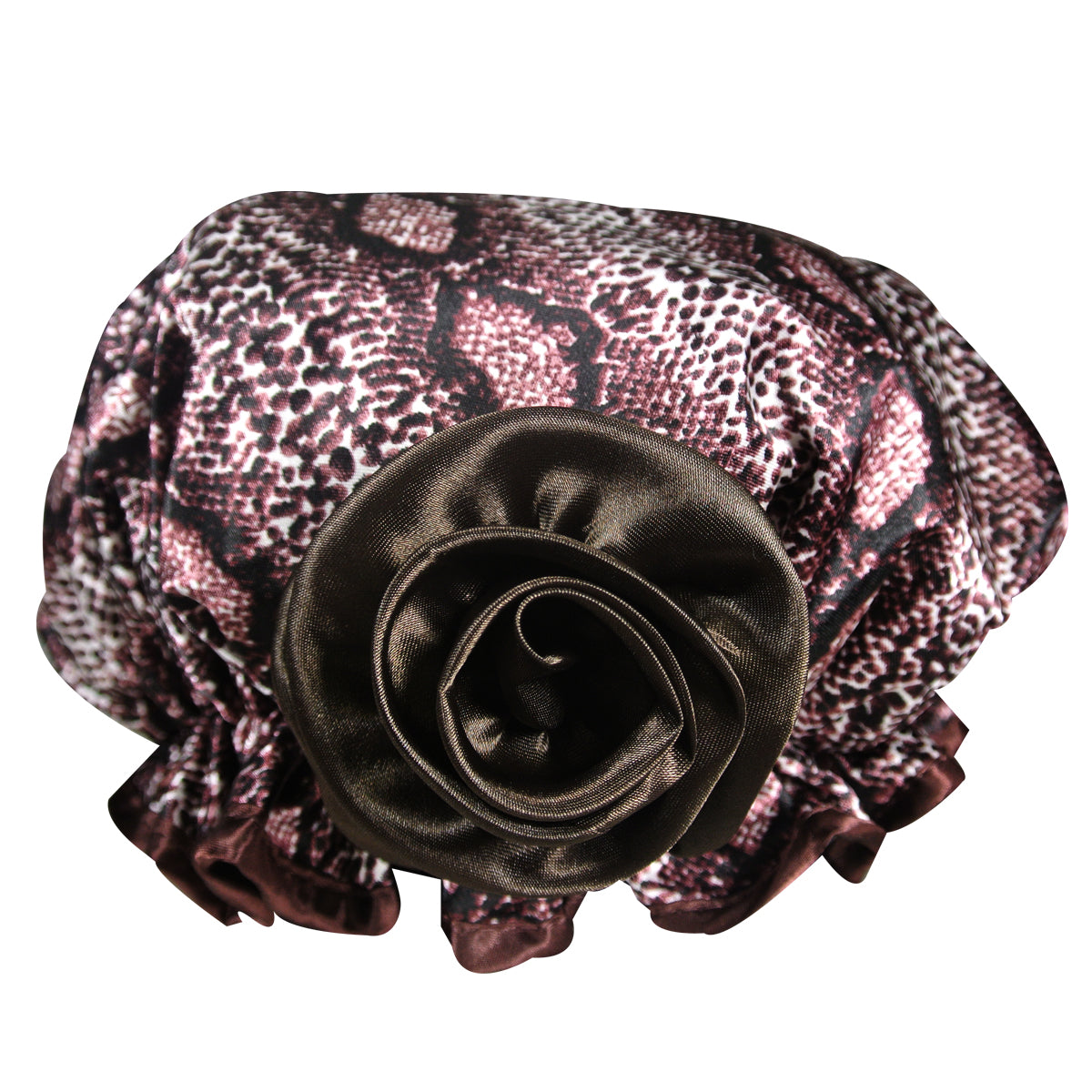 Wrapables Stylish Satin Shower Cap
