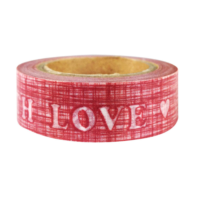 Wrapables Scripted Japanese Washi Masking Tape