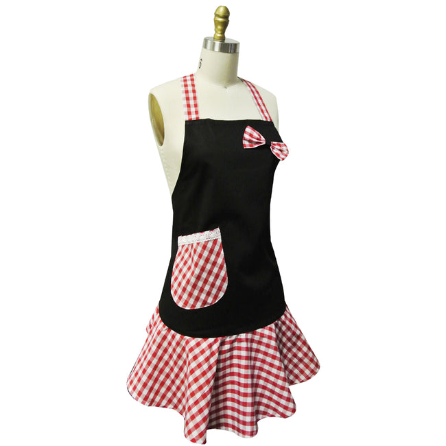 Kella Milla Gingham Sweetheart Apron