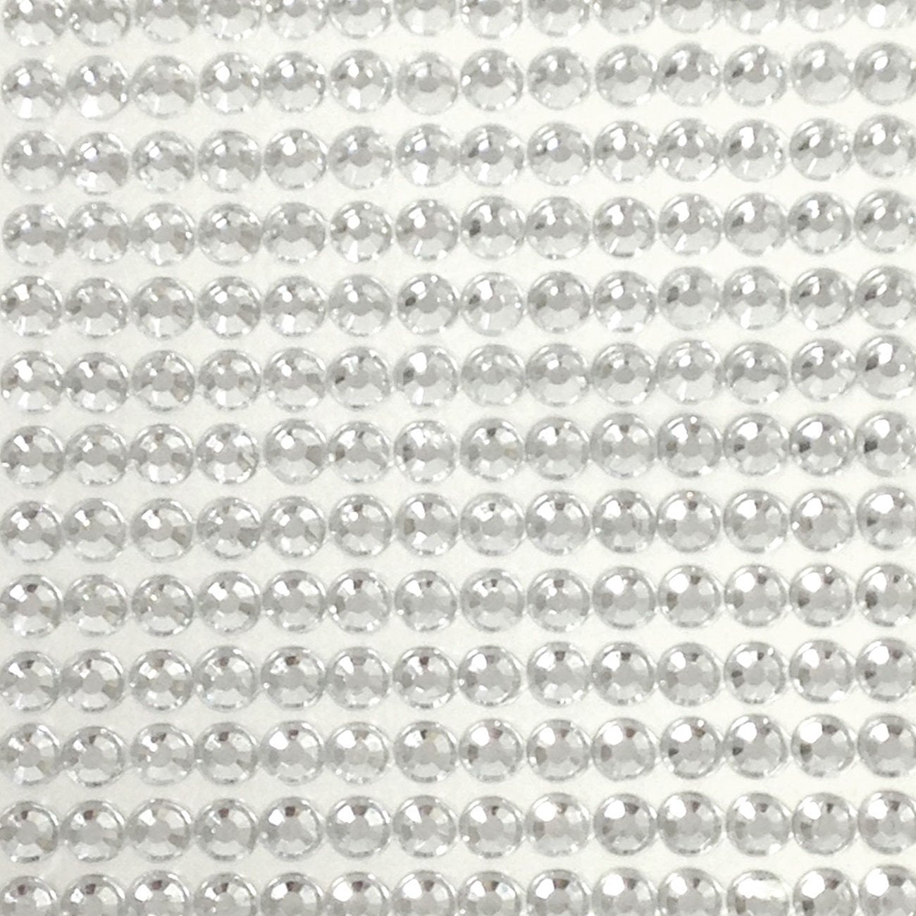 Wrapables 6mm Crystal Diamond Adhesive Rhinestones, 500 pieces