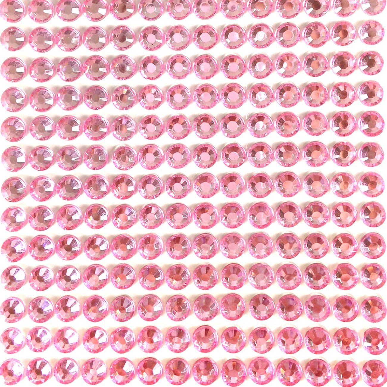 Wrapables 6mm Crystal Diamond Adhesive Rhinestones, 500 pieces