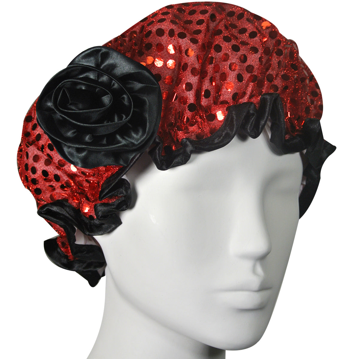 Wrapables Stylish Satin Shower Cap
